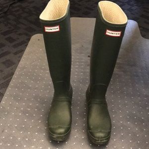 Hunter rain boots